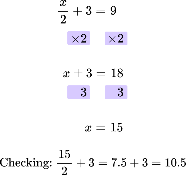 Solve equations with fractions image 2
