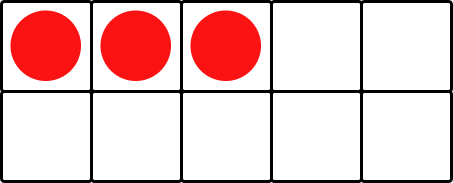 A tens frame example