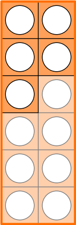 Numicon shapes can be used in addition
