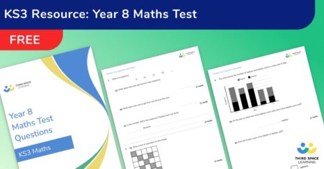 Free End Of Year 8 Maths Test With Answers and Mark Scheme