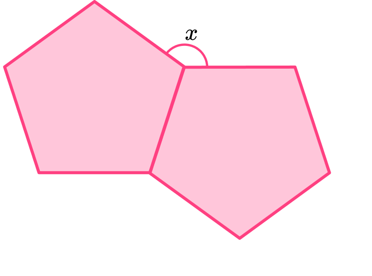 Angles in a pentagon example 6