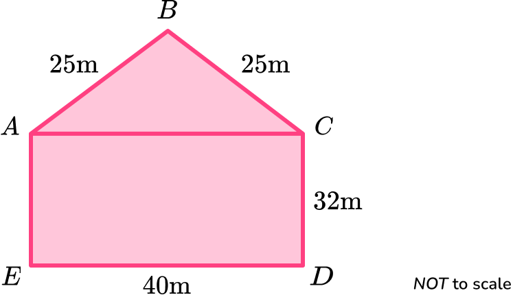 Area of a pentagon question 2