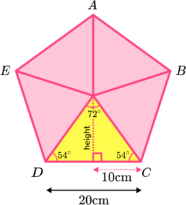 Area Of A Pentagon - GCSE Maths - Steps, Examples & Worksheet
