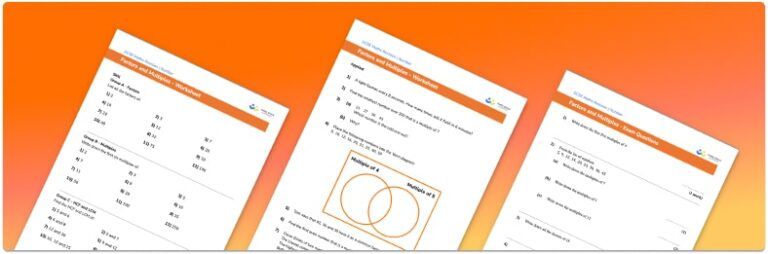 Factors And Multiples - GCSE Maths - Steps & Examples