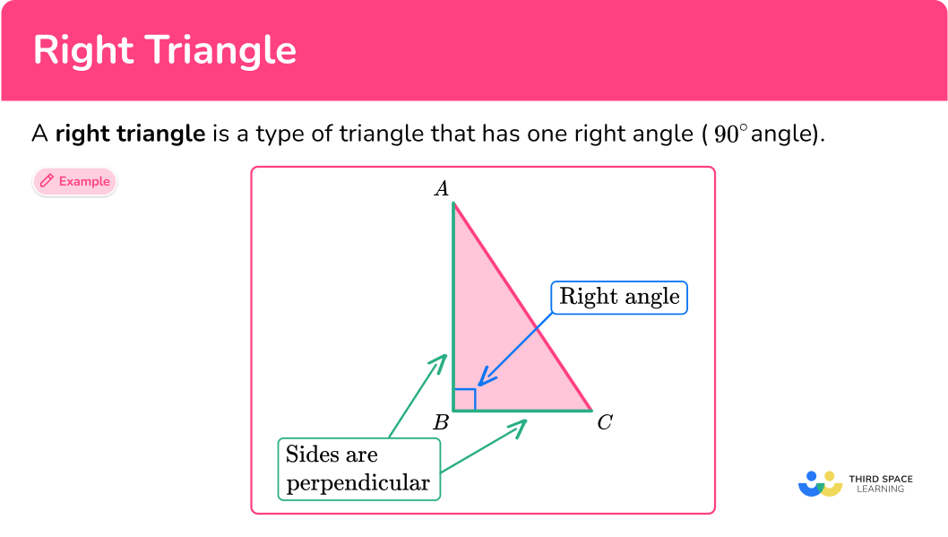 What is a right triangle?