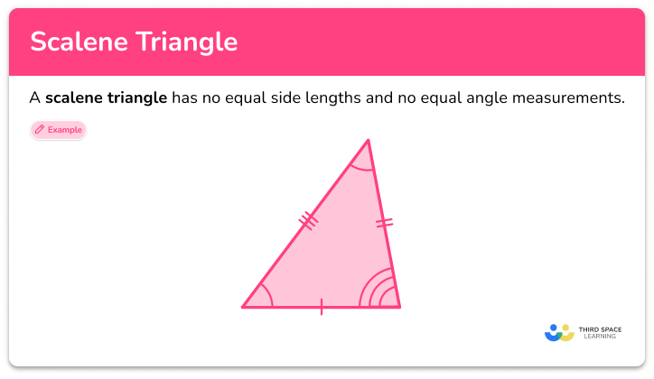Scalene triangles