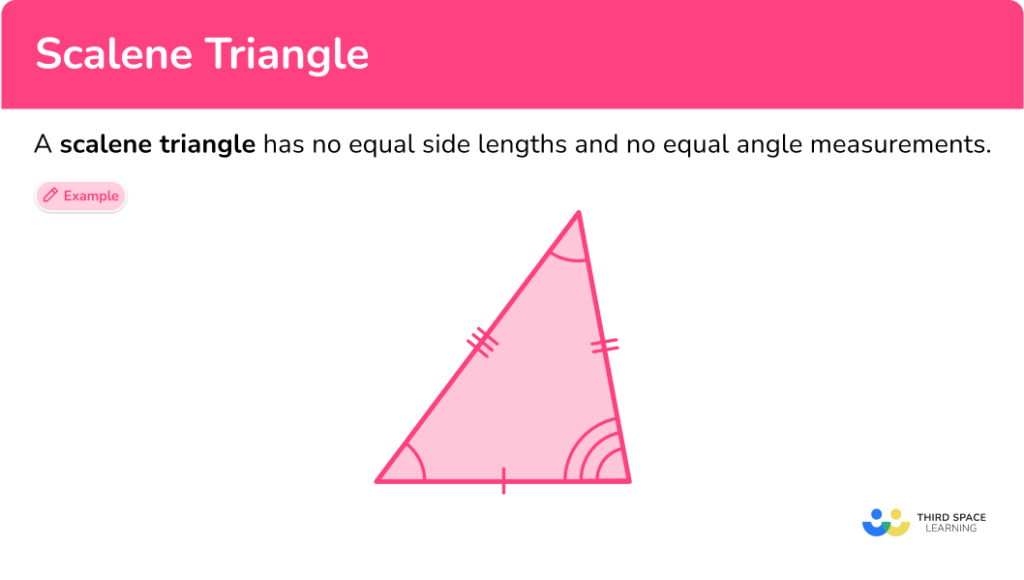 Scalene Triangle Math Steps, Examples & Questions