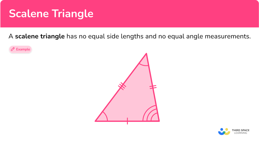 What is a scalene triangle?