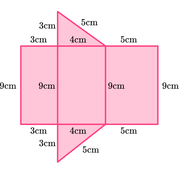 Triangular Prism Net Diagram Triangular Prism Net Diagram