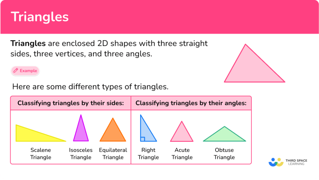 Triangles - Math Steps, Examples & Questions