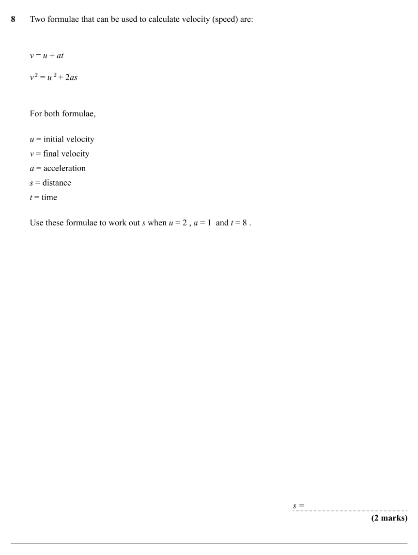 Year 9 Maths Test Papers With Answers Pdf Free Download