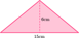 Area Of Isosceles Triangle - Math Steps, Examples & Questions