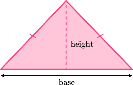 Area of Isosceles Triangle image 6 US