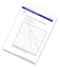 Intersecting lines worksheet