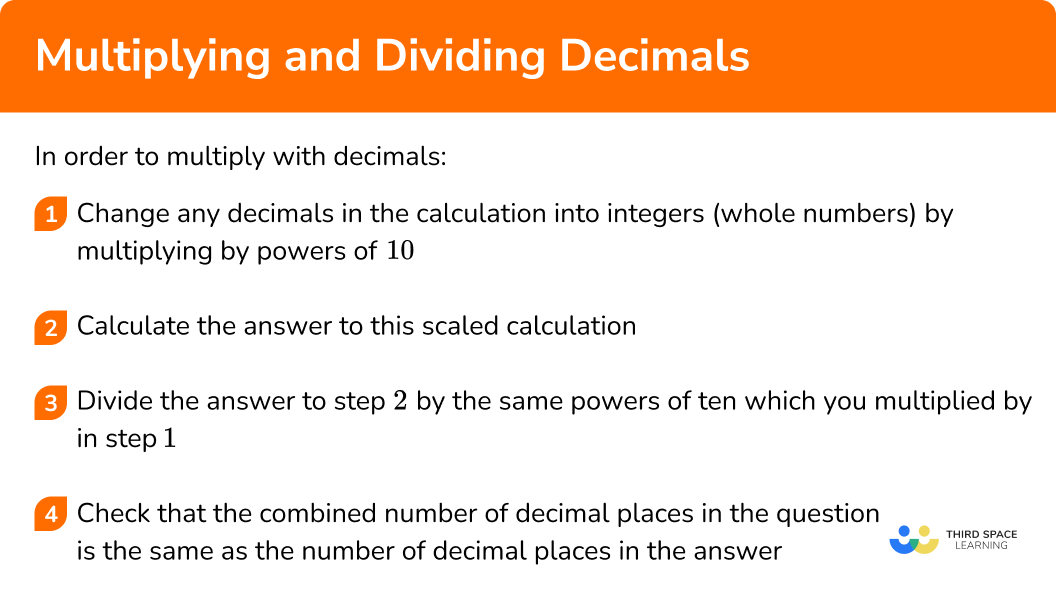 How to multiply with decimals