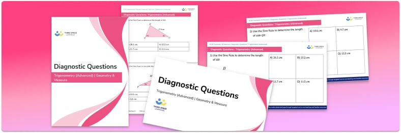 Trigonometry (advanced) Diagnostic Questions