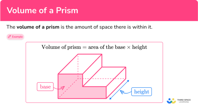 Volume of a Prism - Math Steps, Examples & Questions