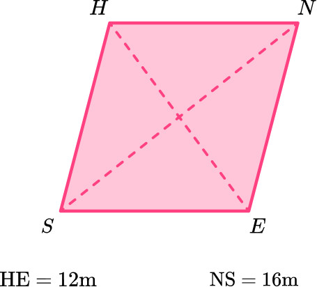 Area of a Rhombus image 16 US