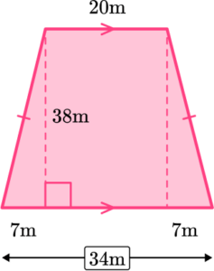 Area of a Trapezoid - Math Steps, Examples & Questions