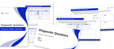 Frequency Tables Diagnostic Questions