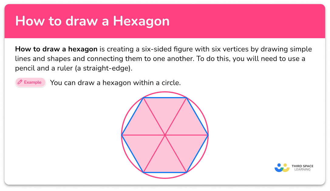 What is a hexagon and how do you draw a hexagon?