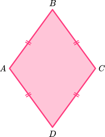 Types of Quadrilaterals - Rhombus image 4 US