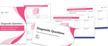 Volume and Surface Area Diagnostic Questions