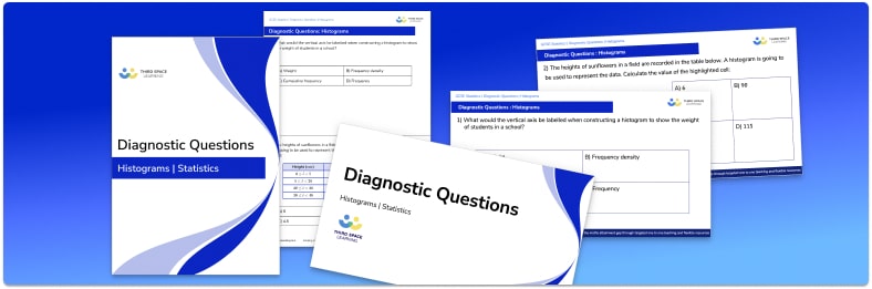Histograms Diagnostic Questions