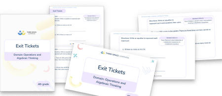 Exit Tickets Grade 4 - Operations and Algebraic Thinking