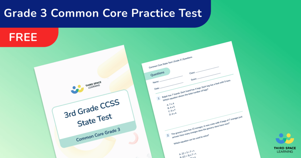 FREE 3rd Grade Math Test And Answer Key: Prepare Students For State Assessments