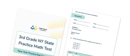 NY state 3rd Grade Math Test