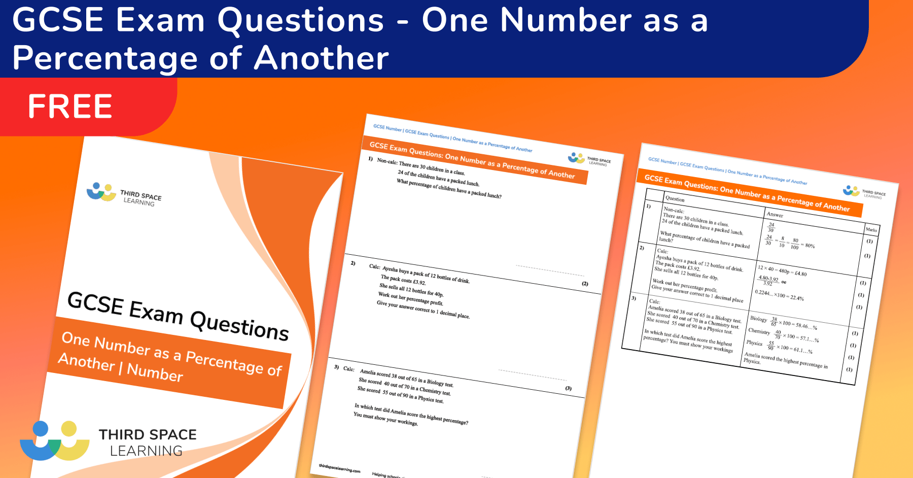 gcse-exam-questions-one-number-as-a-percentage-of-another