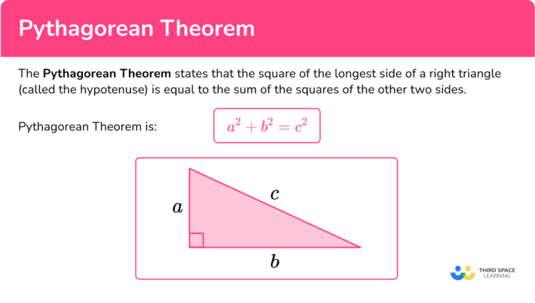 Pythagorean Theorem - Math Steps, Examples & Questions