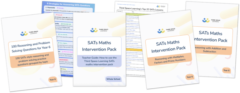 [FREE] KS2 SATs Maths Preparation Pack - Third Space Learning