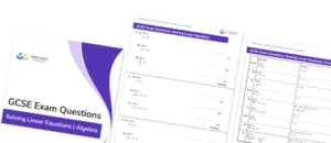 Linear Equations Worksheet - GCSE Maths [FREE]