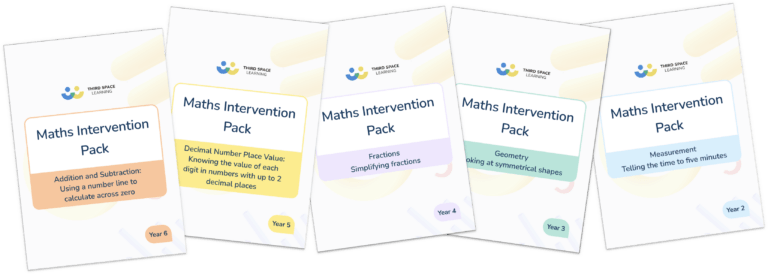 [FREE] Ultimate Pack Of Maths Intervention Lessons - Third Space Learning