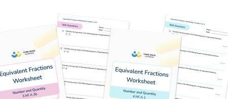 [FREE] Equivalent Fractions Worksheets (Grade 3 to 4)
