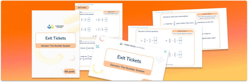 [FREE] Exit Tickets Grade 6 - The Number System