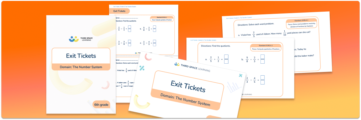 Exit Tickets Grade 6 – The Number System
