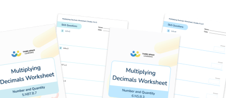 Multiplying Decimals Worksheet