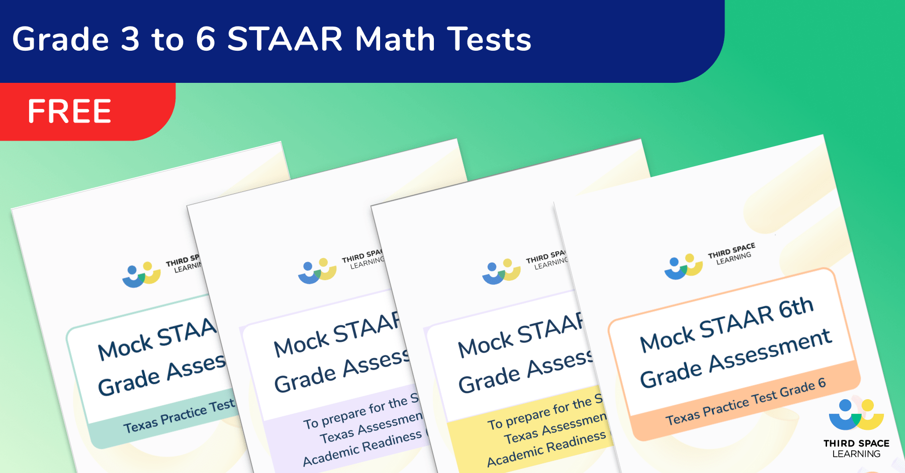 [FREE] 3rd to 6th grade STAAR tests