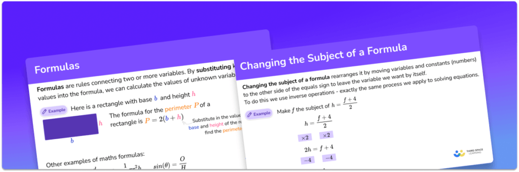 [FREE] GCSE Revision Cards: Formulas