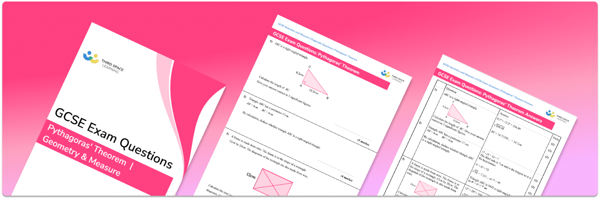 GCSE Exam Questions – Pythagoras Theorem