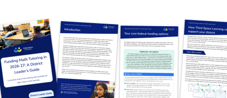 Unlocking Funding for Math Interventions
