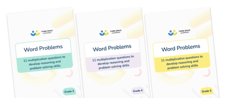 Word Problems Grades 3 to 5 Multiplication