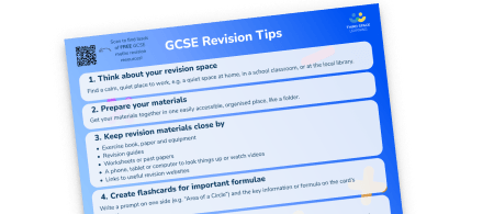 GCSE Revision Tips Poster