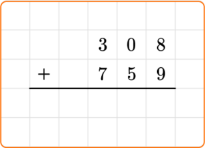 Standard Algorithm Addition - Math Steps, Examples & Questions