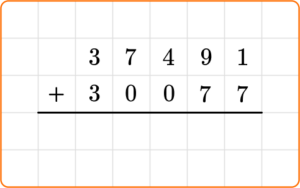 Standard Algorithm Addition - Math Steps, Examples & Questions