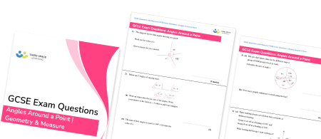GCSE Exam Questions – Angles Around a Point