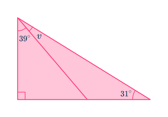 Angles of a triangle 22 US